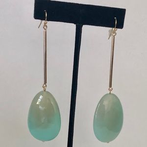 Jade Inspired Dangles Earrings